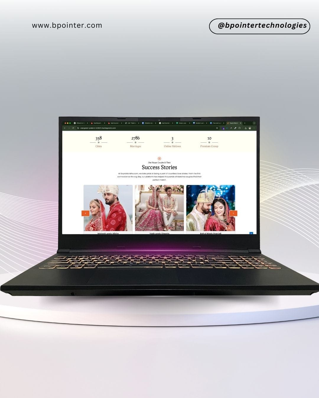 Matrimmonyal Website Design & Development